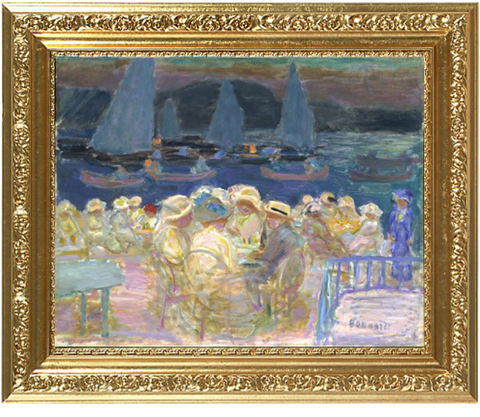 Soirée sur l'embarcadère d'Uhlenhorst - Bonnard Pierre