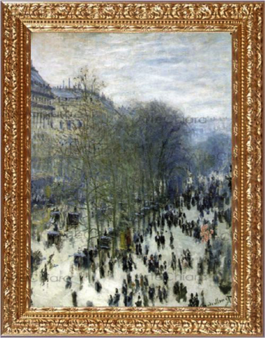 Boulevard des Capucines - Claude Monet