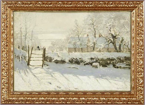 La Pie - Claude Monet