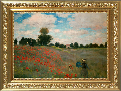 Poppy Field - Claude Monet