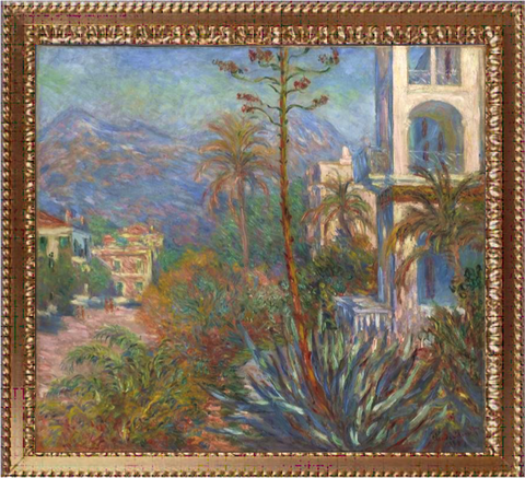 Villas at Bordighera - Claude Monet