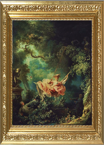 The Swing - Fragonard Jean-Honoré