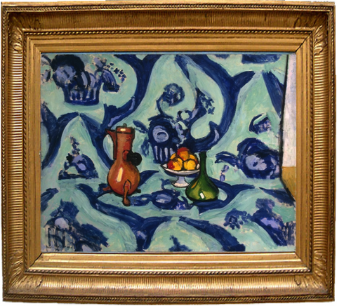 Still Life with Blue Tablecloth – Henri Matisse