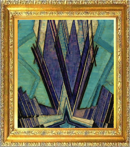 Form of Blue - Frantisek Kupka