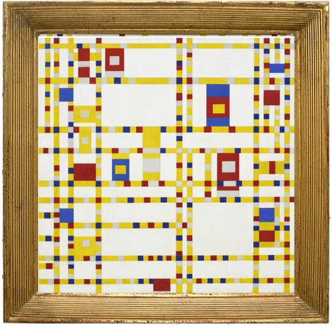 Broadway Boogie Woogie – Piet Mondrian