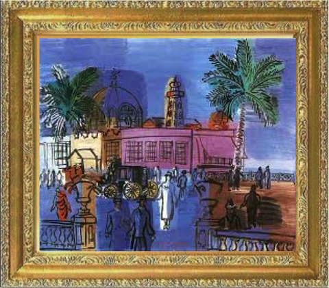 Boardwalk in Nice – Raoul Dufy