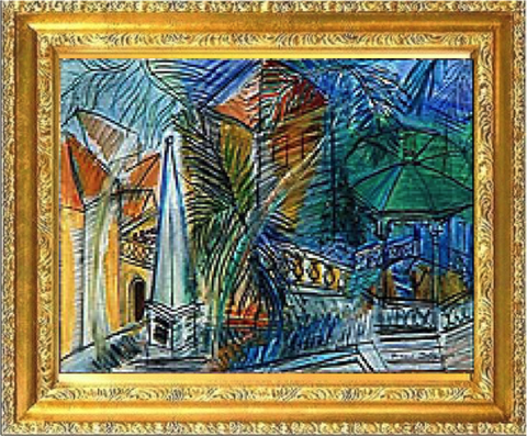 Public Garden in Hyères - Raoul Dufy