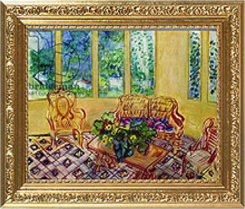 The Winter Garden at Vernet-les-Bains – Raoul Dufy