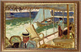 On a Yacht - Bonnard Pierre