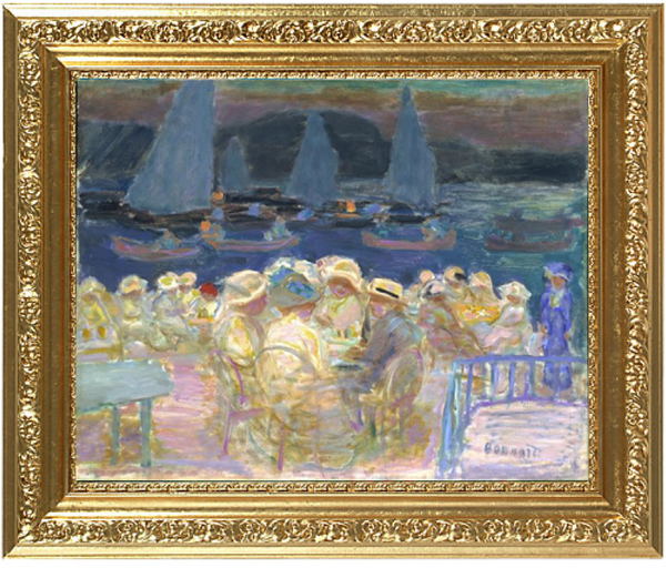 Soirée sur l'embarcadère d'Uhlenhorst - Bonnard Pierre