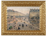 Avenue de l'Opera: Sunshine Winter Morning - Camille Pissarro