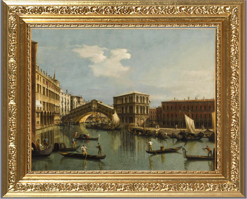 Le Pont du Rialto - Canaletto