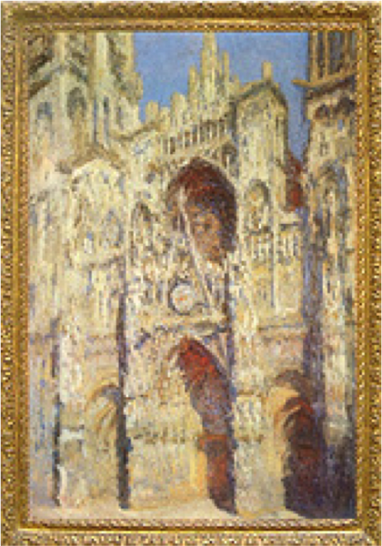 Rouen Cathedral in Full Sunlight - Claude Monet