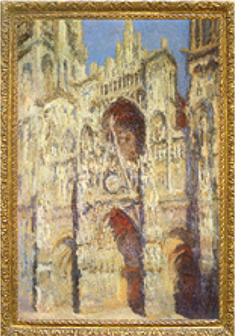 Rouen Cathedral in Full Sunlight - Claude Monet