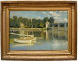 The Argenteuil Bridge - Claude Monet