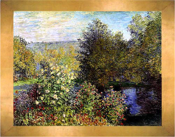 The Corner of the Garden at Montgeron - Claude Monet