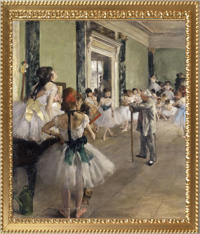 La classe de danse - Edgar Degas