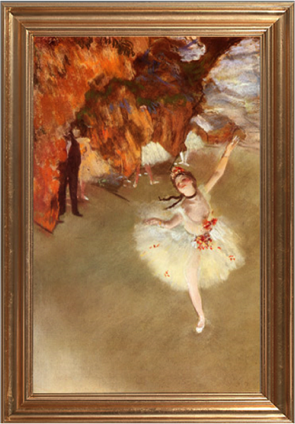 The Star [Dancer on Stage] - Edgar Degas