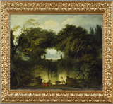 Les Jardins de la Villa d'Este dit aussi Le petit parc - Fragonard Jean-Honoré