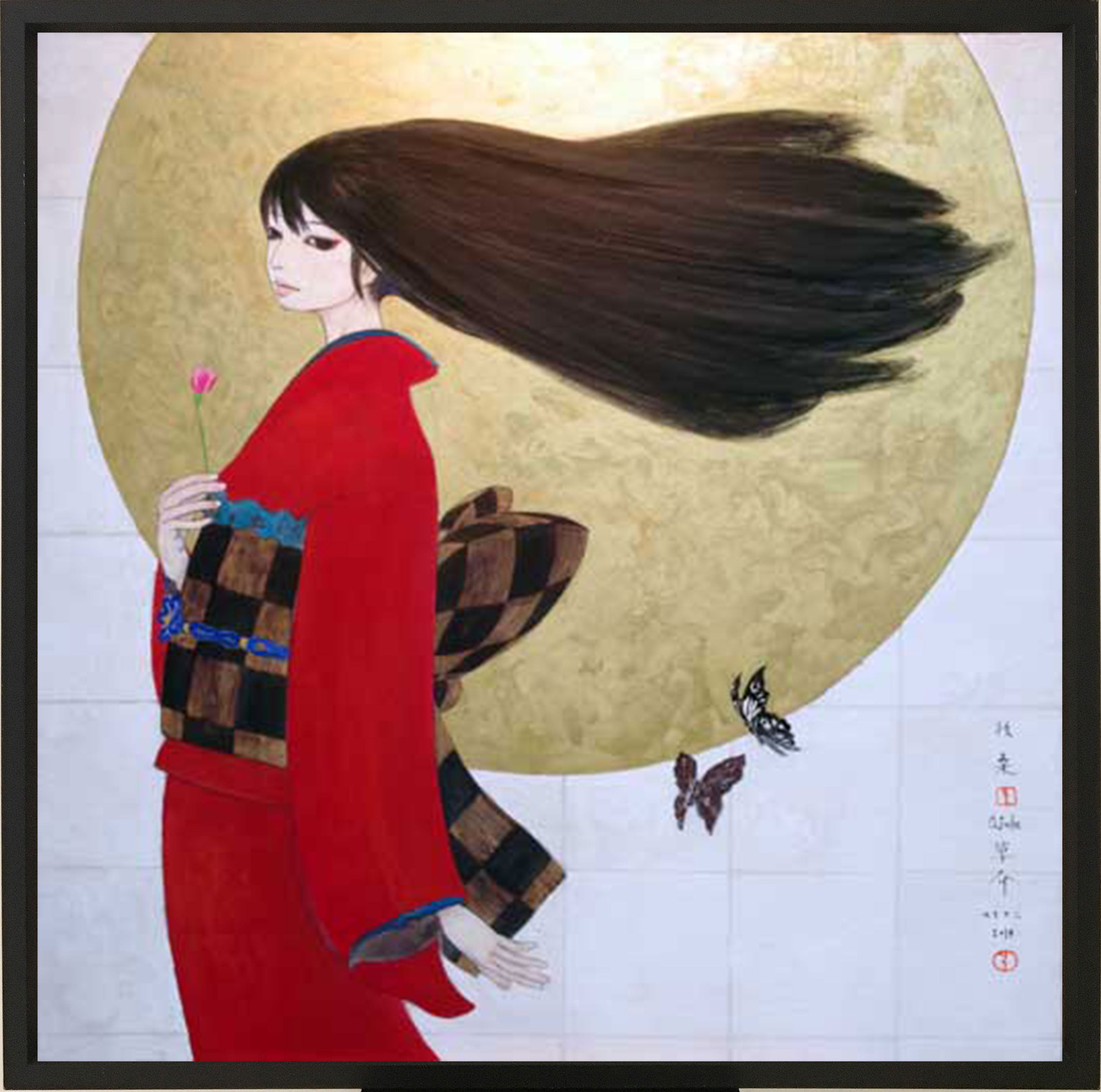 速水御舟 「夜雪」 ベルリン東洋美術館蔵 限定87/100  定価250000円 Tadami 『枯れすすきの向こう』 57000420 – SINA COVA