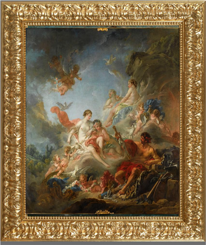 Vulcan Presenting Venus with Arms for Aeneas - François Boucher