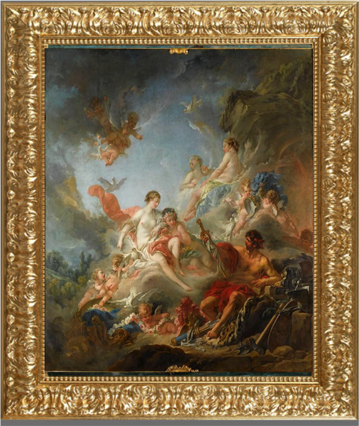 Vulcan Presenting Venus with Arms for Aeneas - François Boucher