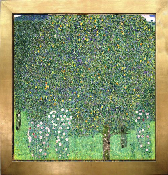Roses under the Trees - Gustav Klimt
