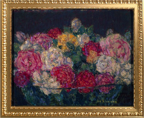 Bouquet of Roses – Henri Le Sidaner