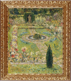 Jardin à Hampton-Court – Henri Le Sidaner