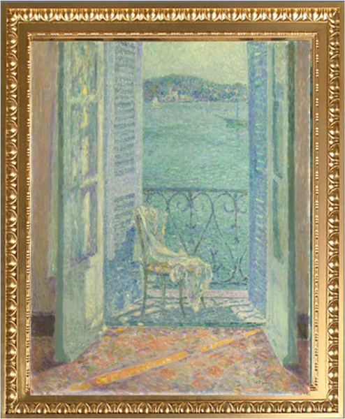 Le soleil dans la maison– Henri Le Sidaner