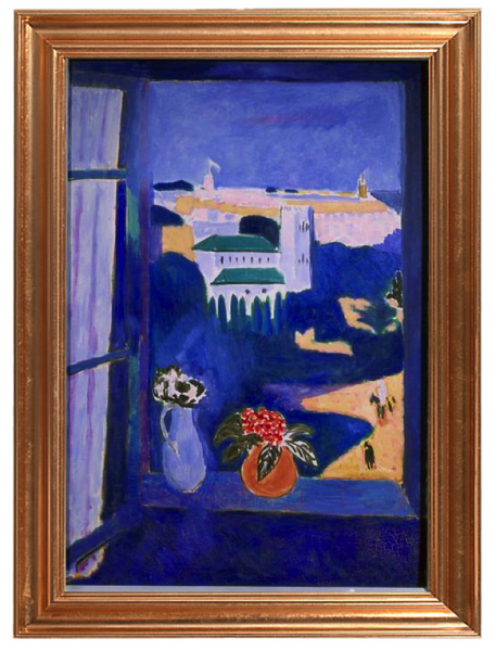 Landscape viewed from a window, Tangiers – Henri Matisse
