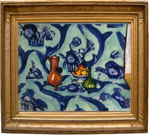 Still Life with Blue Tablecloth – Henri Matisse