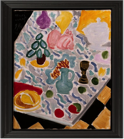 Still Life with Green Marble Table – Henri Matisse