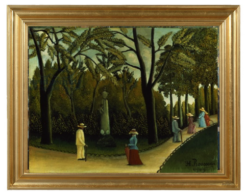 The Monument to Chopin in the Luxembourg Gardens – Henri Rousseau