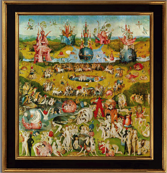The Garden of Delights, center panel – Hieronymus Bosch
