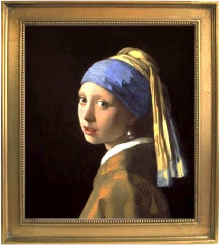 Girl with a pearl earring – Johannes Vermeer