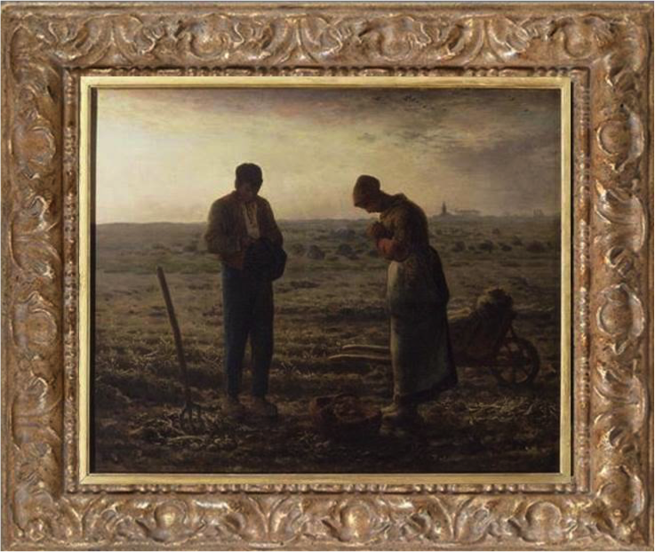 L'Angélus – Jean Francois Millet – Tokyo Gallery by Musee Collection