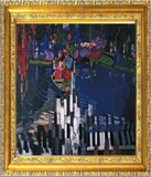 Piano Keys, the Lake - Frantisek Kupka