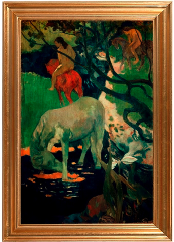 The White Horse – Paul Gauguin