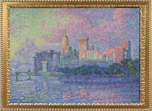 The Papal Palace in Avignon – Paul Signac