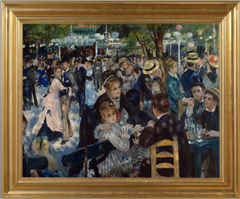 Dance at Le Moulin de La Galette – Pierre Auguste Renoir