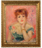 Portrait of Jeanne Samary – Pierre Auguste Renoir