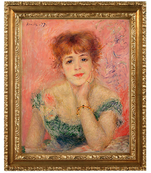 Portrait of Jeanne Samary – Pierre Auguste Renoir