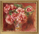 Roses in a vase – Pierre Auguste Renoir