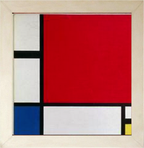 Composition II in Red, Blue and Yellow – Piet Mondrian
