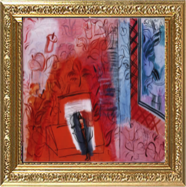 Still life with violin: Hommage to Bach – Raoul Dufy