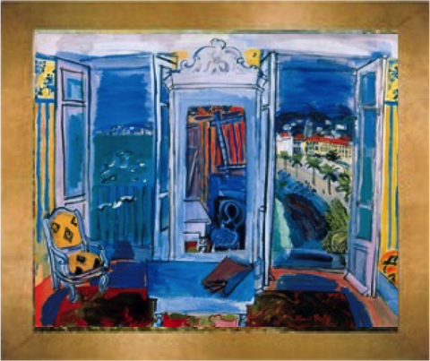 Window Opening on Nice – Raoul Dufy