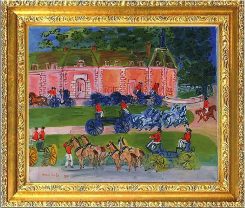 Chateau and Horses – Raoul Dufy